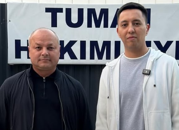 Jahongir Latipov Norin tumaniga tashrif buyurdi