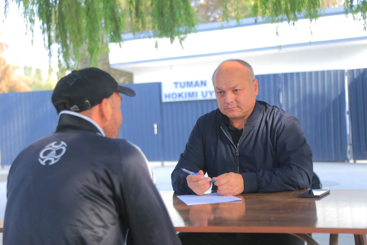 Navbatdagi sayyor qabul "Yangi Namangan" mahallasida bo‘lib o‘tdi