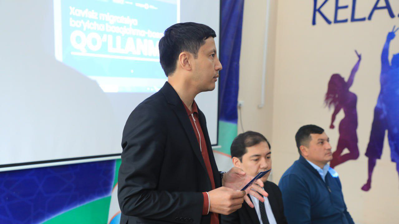 Norinda xavfsiz migratsiya bo‘yicha ochiq muloqot o‘tkazildi