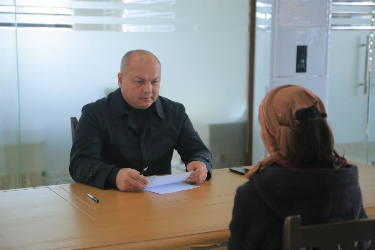 Norin tuman hokimi Jo‘rabek  Nurmatov boshchiligida sayyor qabul  o‘tkazildi