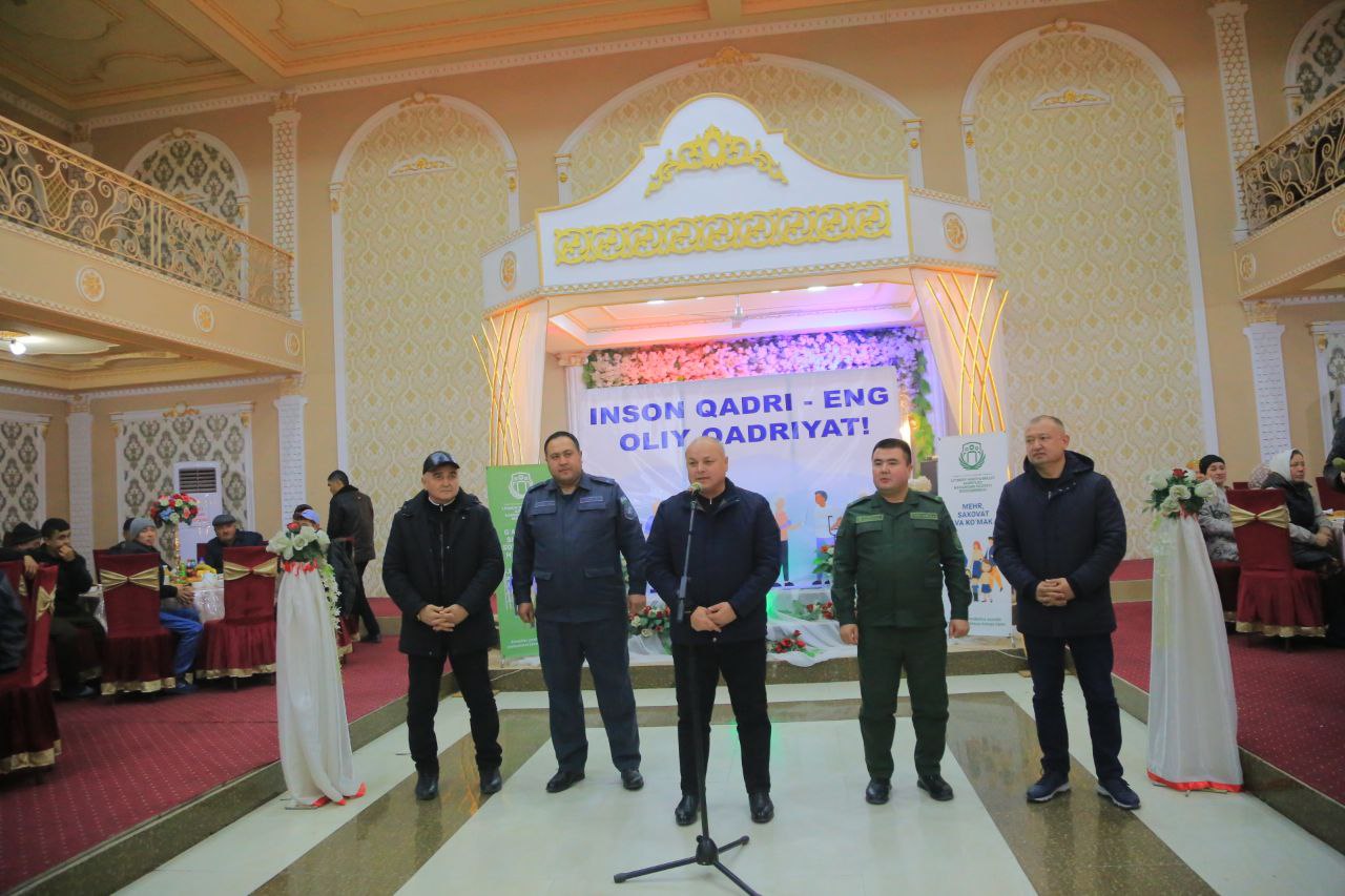 Xalqaro nogironlar kuni munosabati bilan bayram tadbiri bo'lib o'tdi